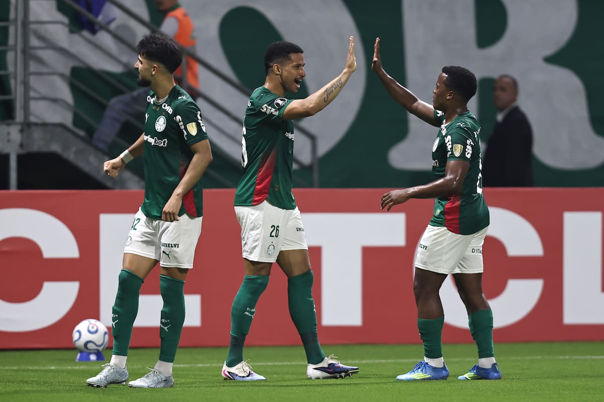 Palmeiras comenzó ganando ante un aguerrido Sporting Cristal. //Foto, EFE: Isaac Fontana