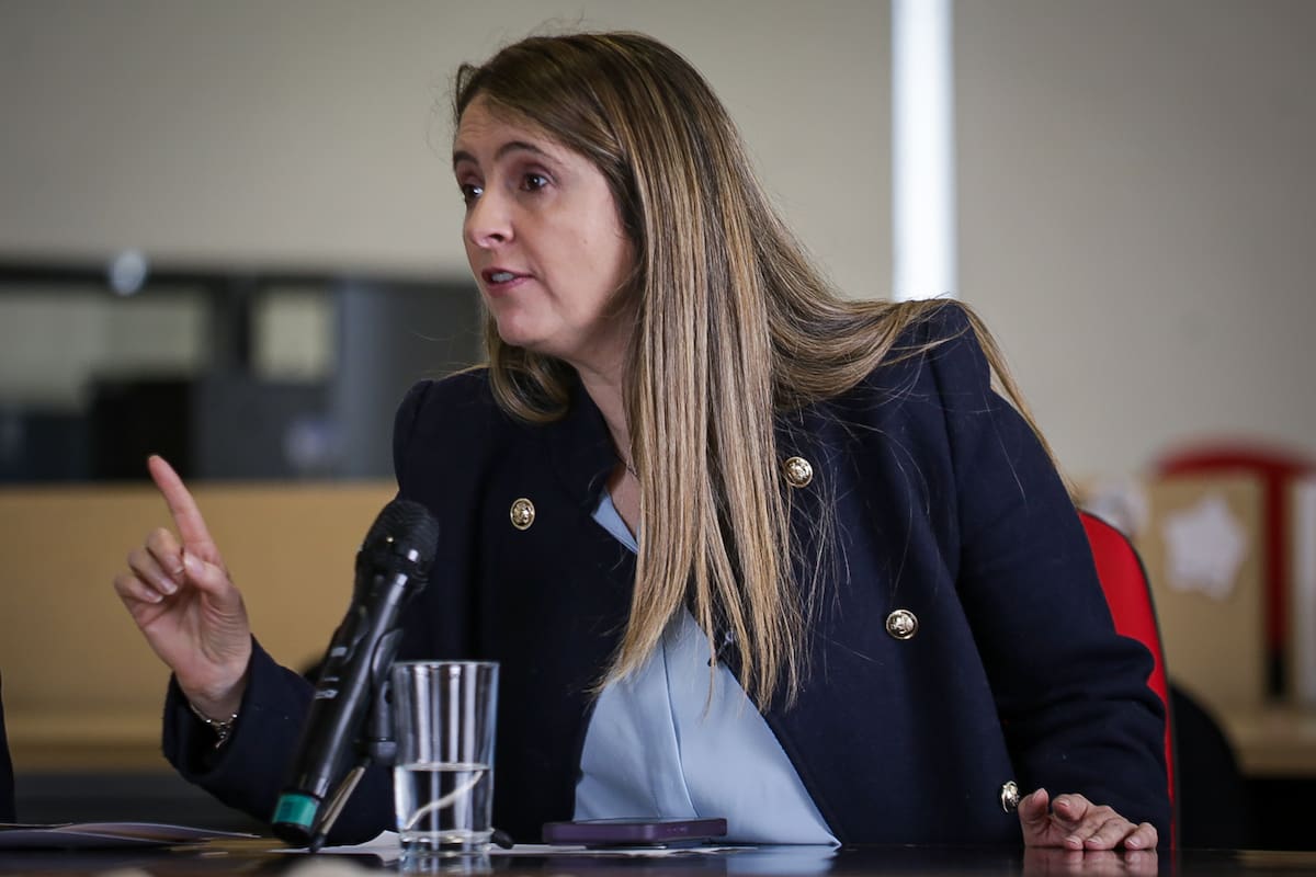 Paloma Valencia, precandidata a la Presidencia de Colombia. // Foto: Colprensa.