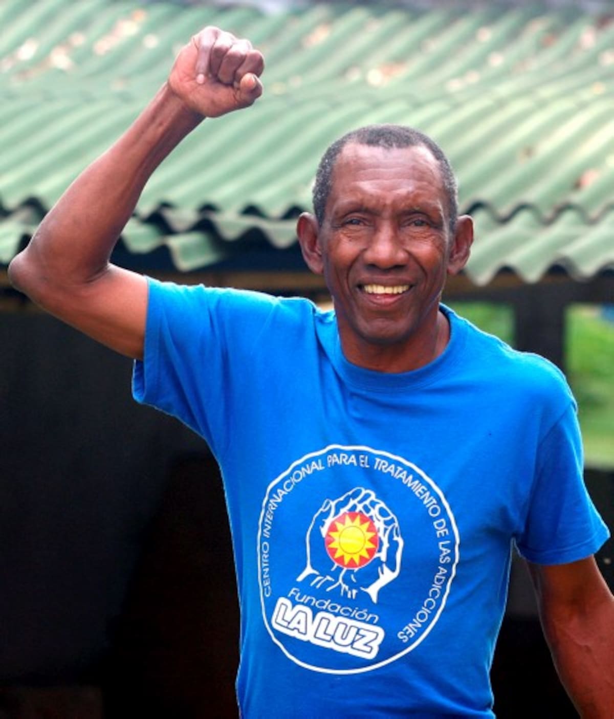 Antonio Cervantes, "KId Pambelé", ex campeón mundial de boxeo.