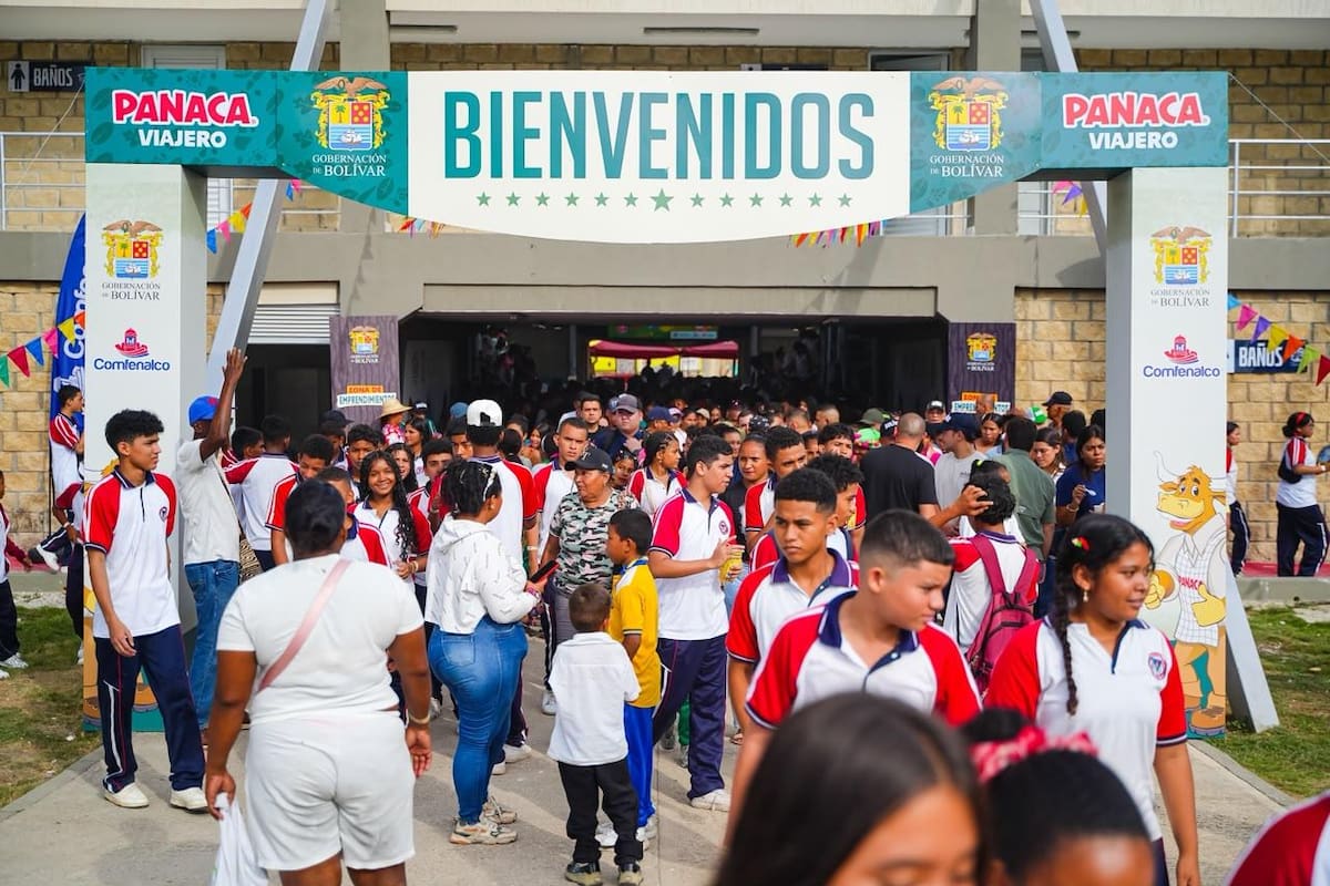Familias de Bolívar disfrutaron la apertura de Panaca Viajero en Magangué