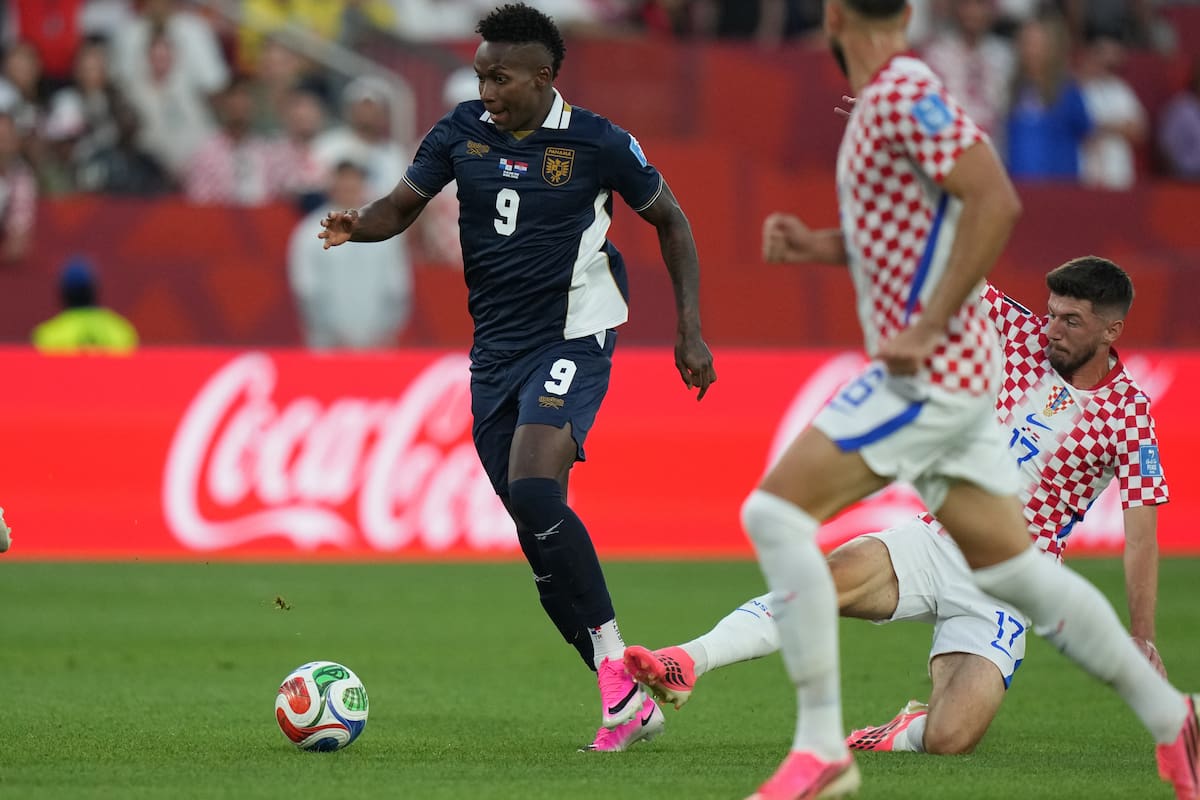 Panamá le planteó un intenso partido a Croacia en el Mundial. //Foto, AP: Stephanie Scarbrough