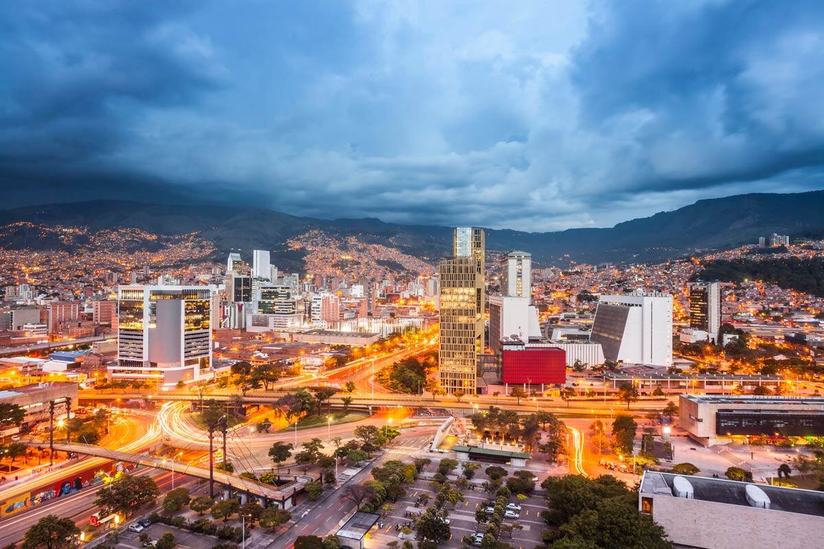 Panorámica de Medellín, Colombia. // Foto: Alcaldía de Medellín