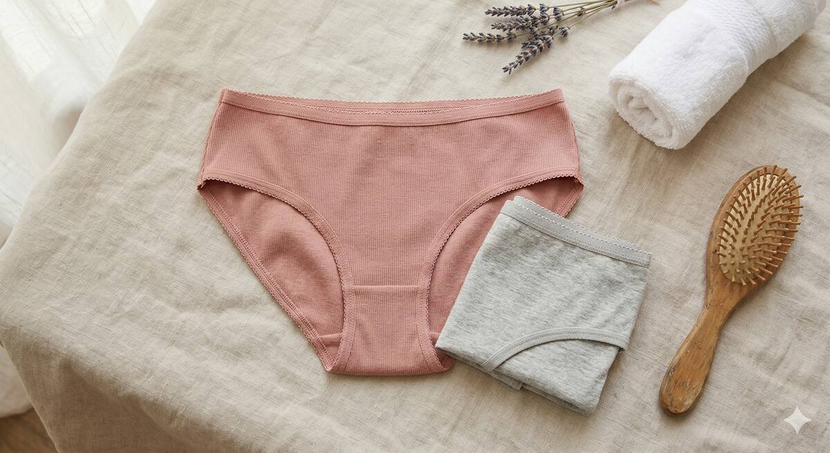 Los panties de algodón son los ideales para regiones cálidas por su mejor transpirabilidad.