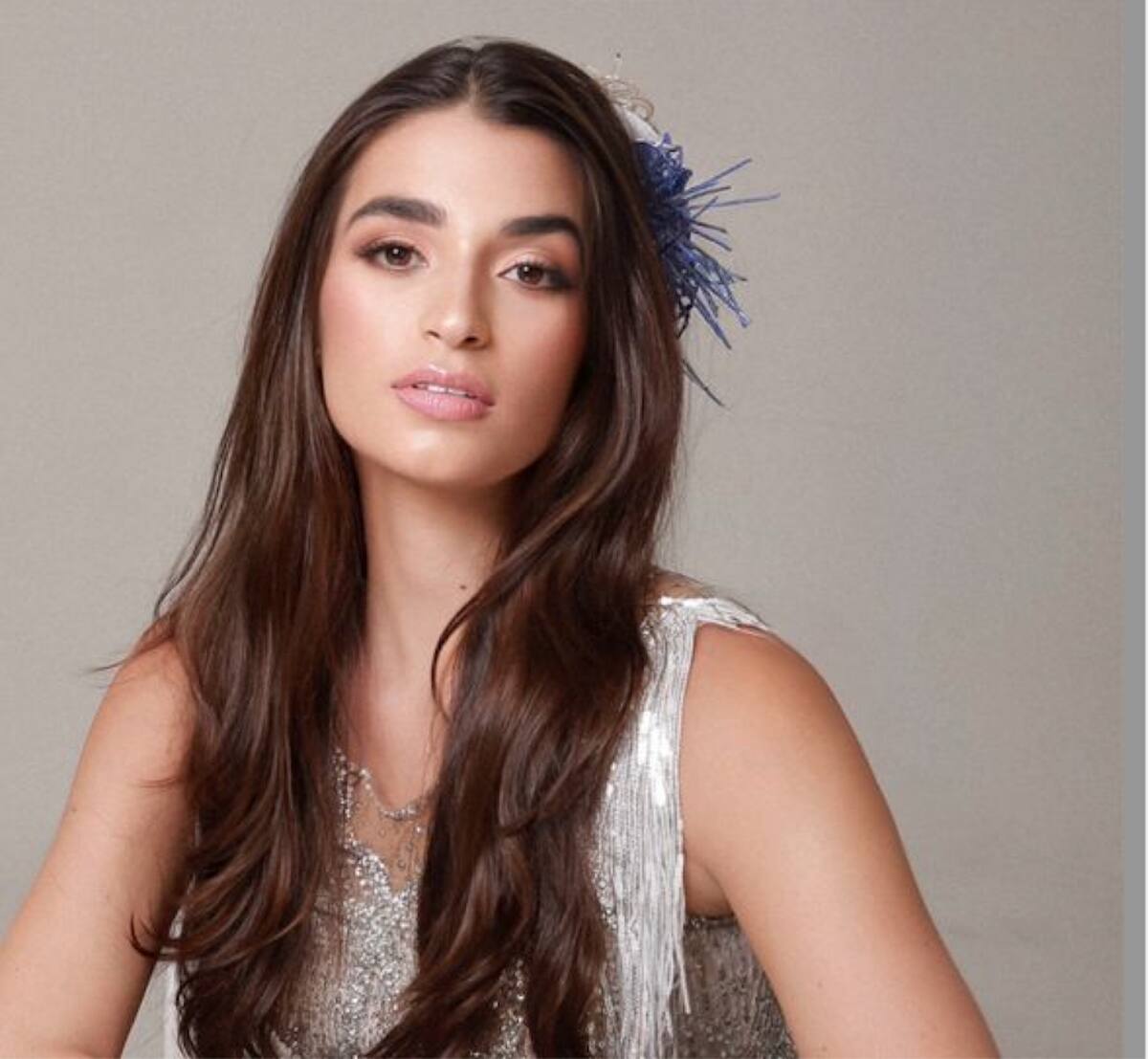 Paola Herrera Sarabia, aspirante a reinas del Carnaval de Barranquilla 2025.