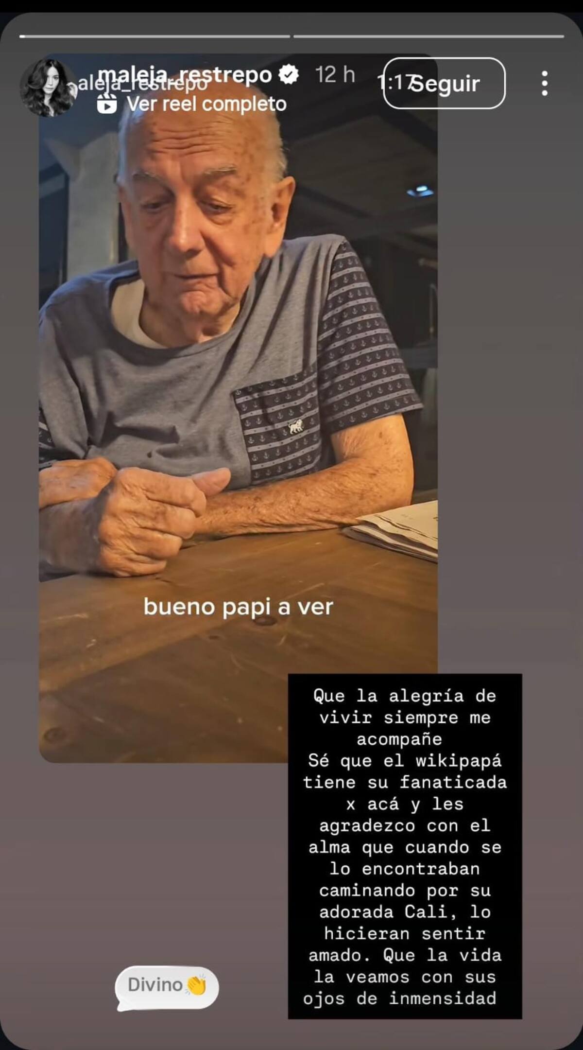 Papá de Maleja. // Historia de Maleja Restrepo
