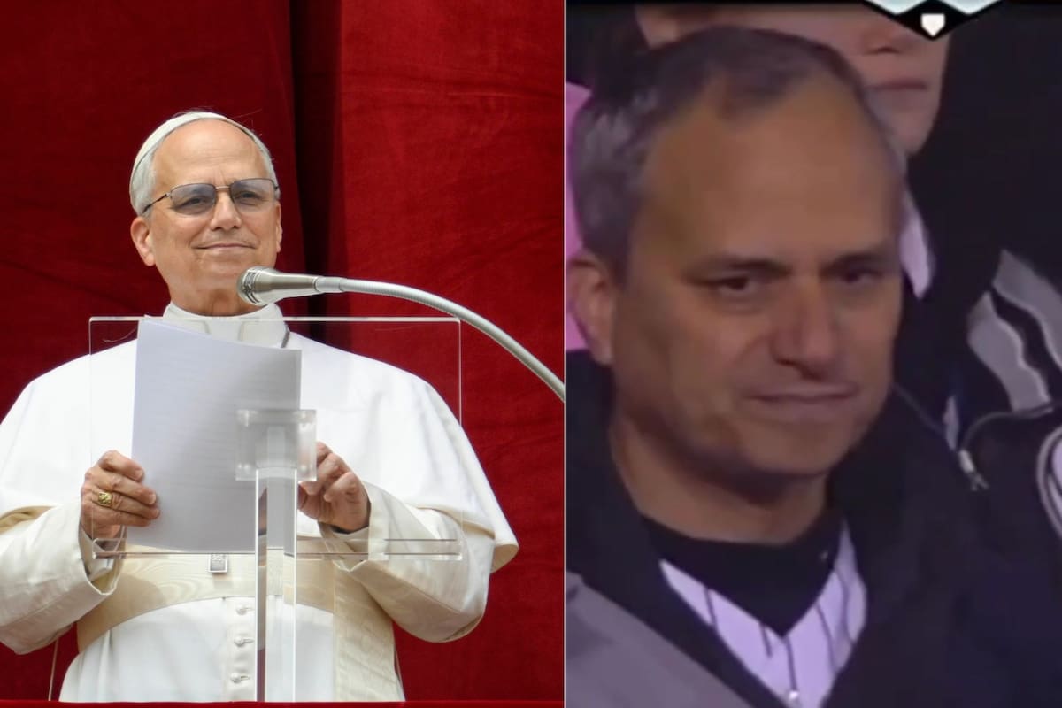 Se viraliza video del papa León XIV en Serie Mundial del 2005