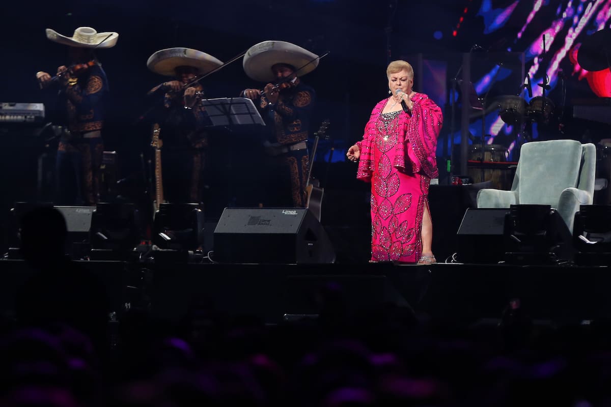 Paquita la del Barrio en concierto. //Foto: tomada de internet.