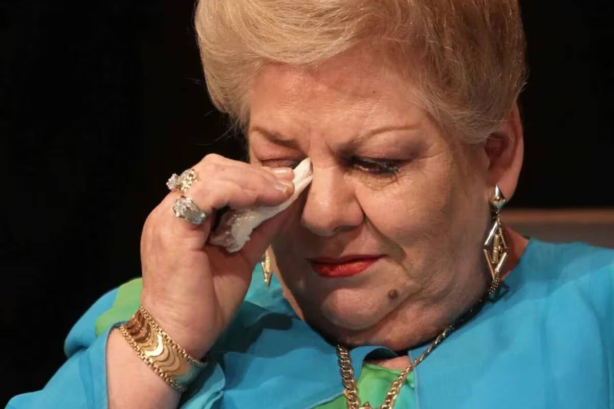 Así fueron los últimos días de Paquita la del barrio “Estaba muy pálida”