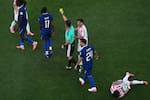 El riesgo de Michael Olise, figura de Francia, de jugar las semifinales del Mundial