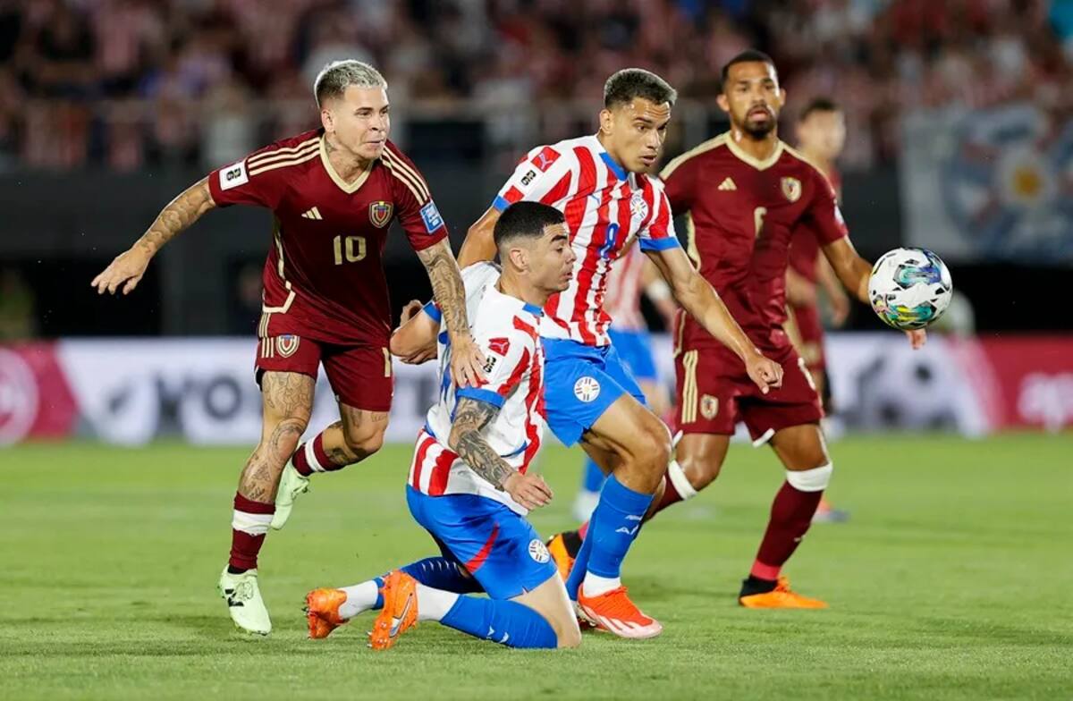 Venezuela viene de caer ante Paraguay como visitante por 2-1. //EFE