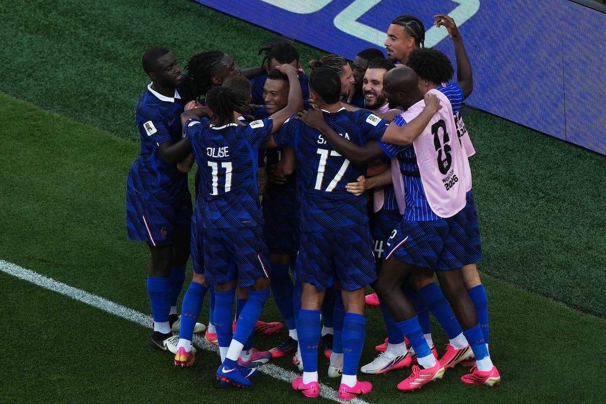 Francia estará en los cuartos de final en el Mundial de México, Estados Unidos y Canadá 2026. //Foto, AP: Matt Rourke