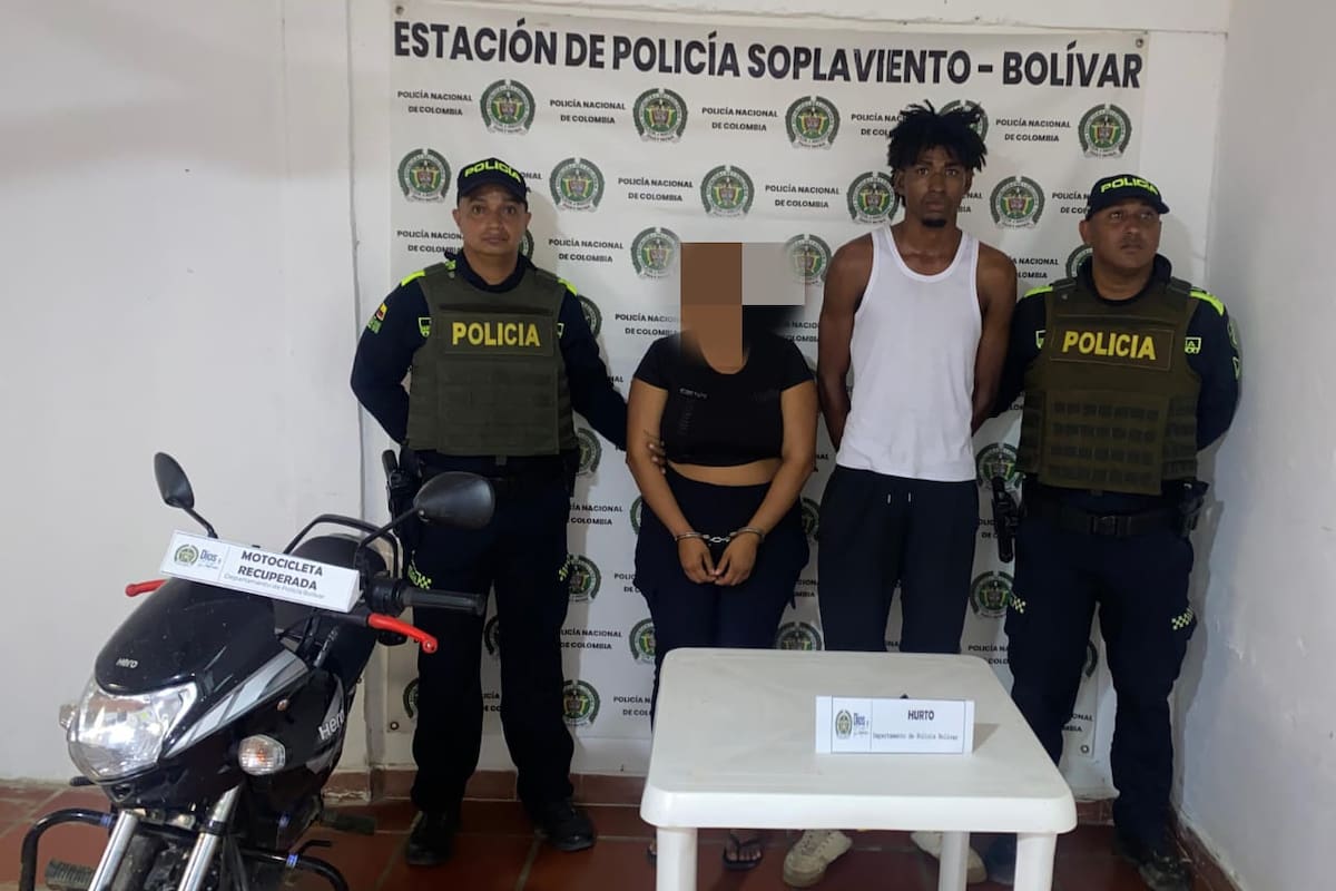 Pareja de novios le pidió a mototaxista una carrera y le robaron, en Turbaco