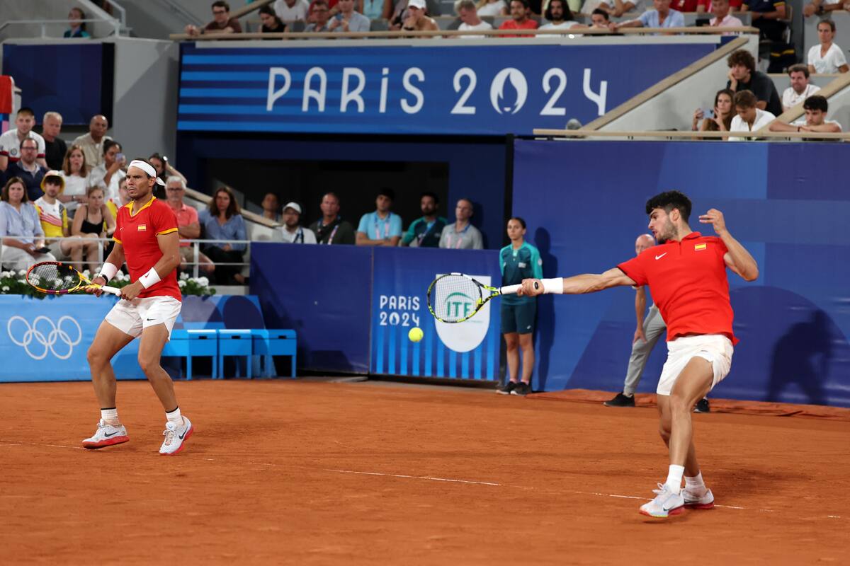 El dúo maravilla de Alcaraz y Nadal dijo adiós a los Juegos Olímpicos