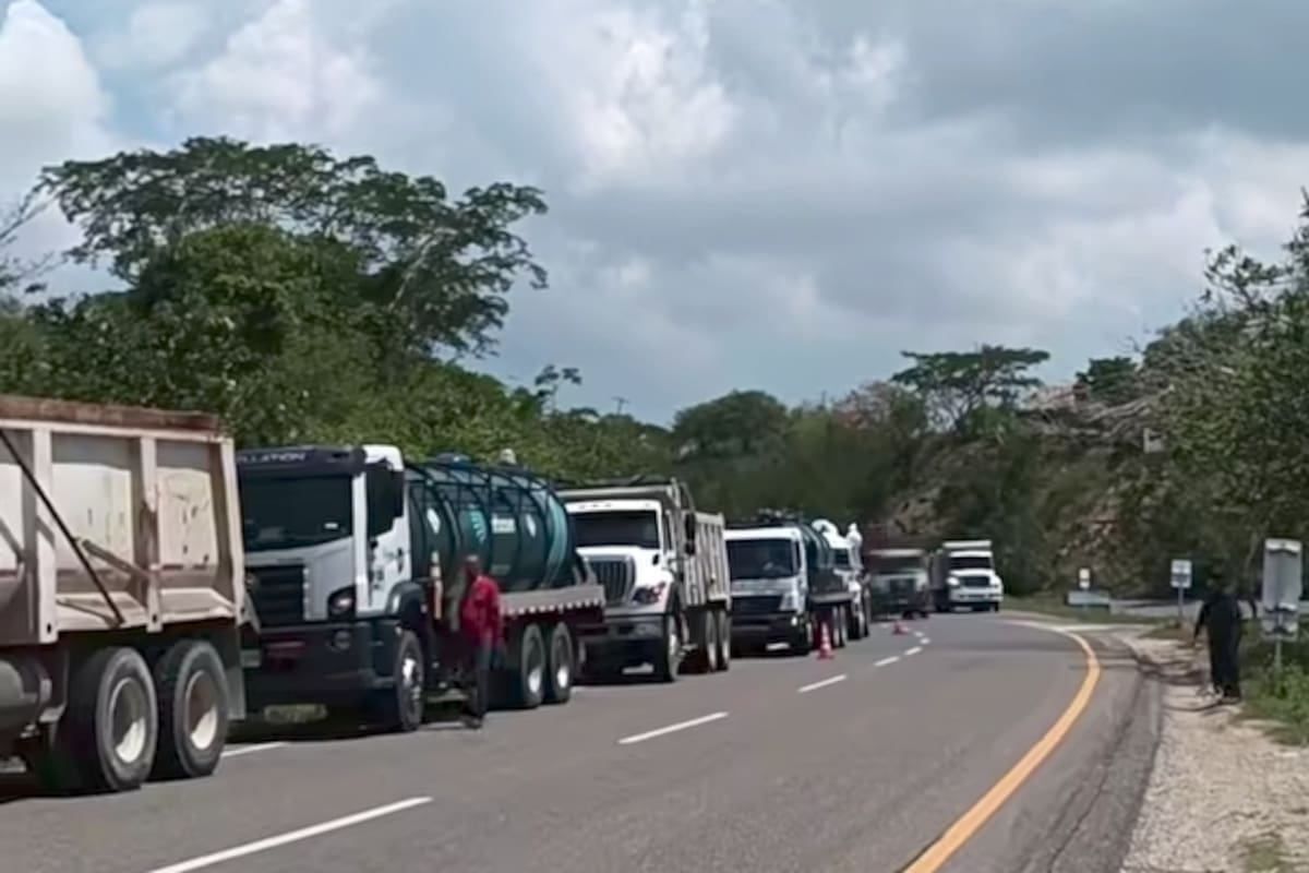 Paralizada la variante Mamonal - Gambote: Policía explica la razón