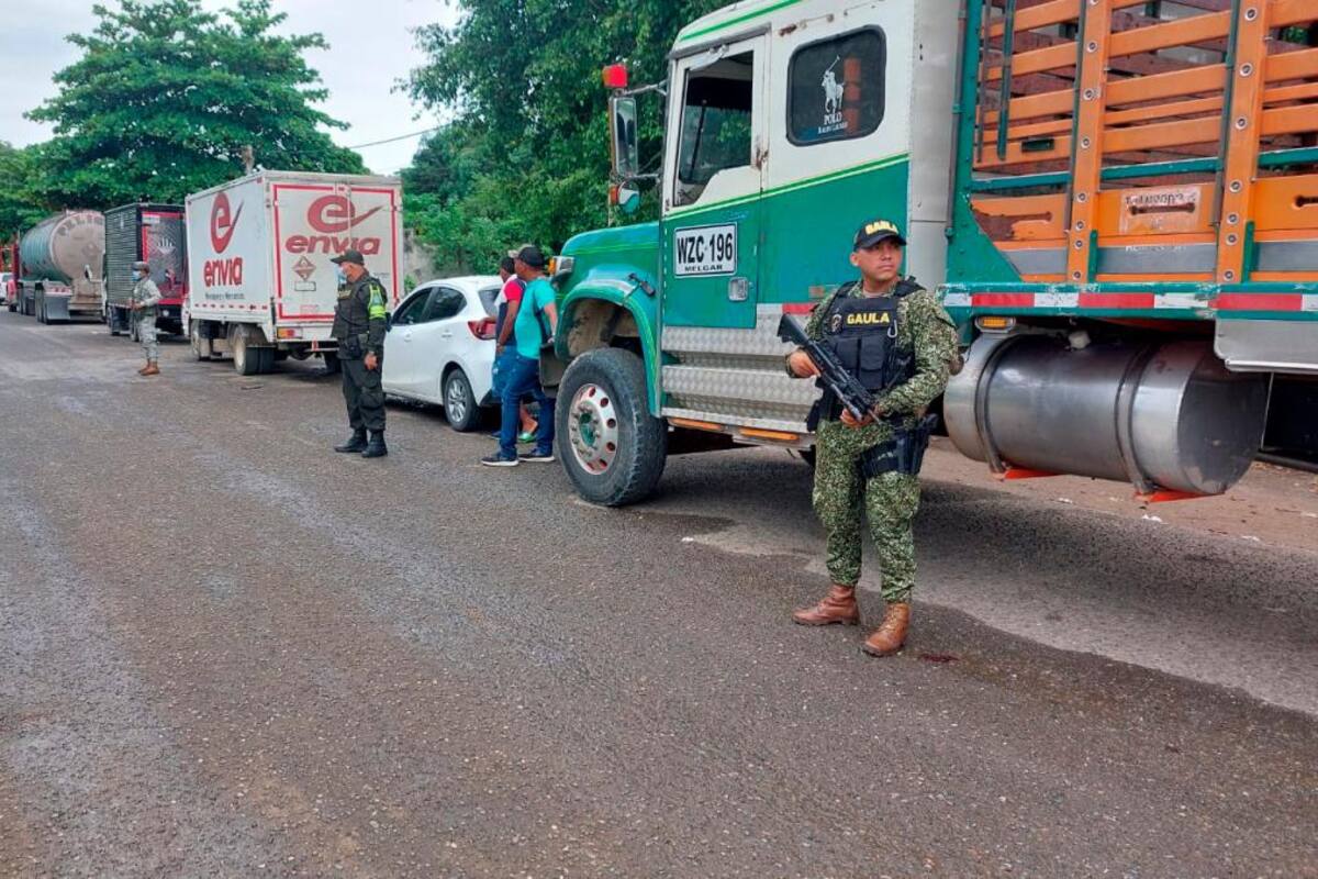 Ante paro armado: Fuerza Pública realiza operativos permanentes en Bolívar