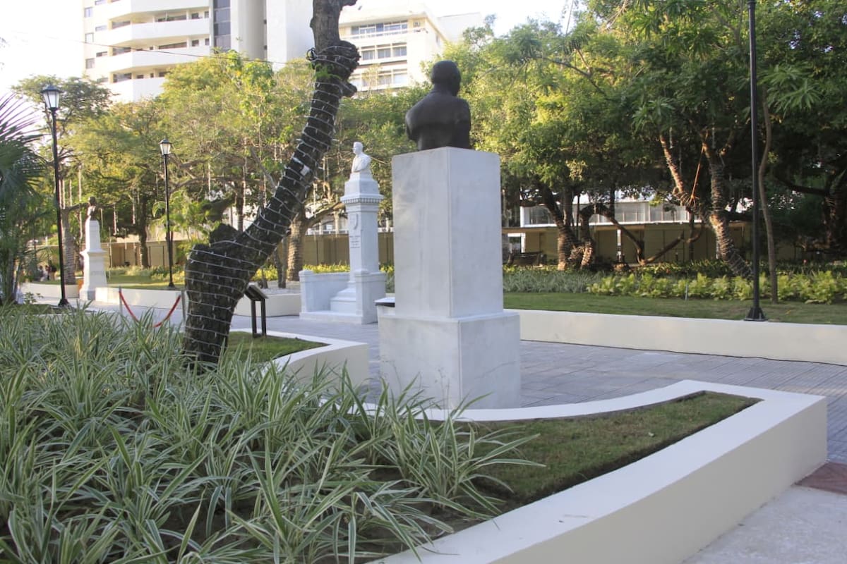 Nueva estructura del Parque Centenario, tras su reapertura. // Foto: Julio Castaño.