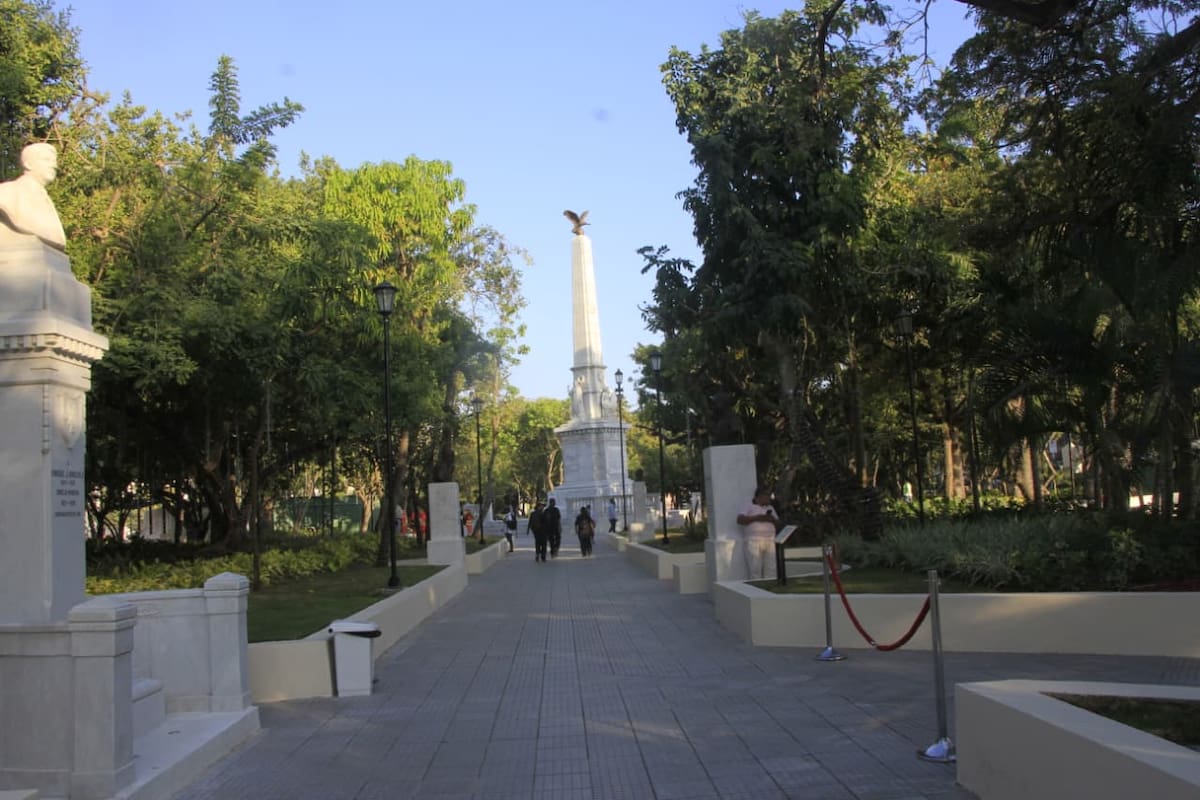 Nueva estructura del Parque Centenario, tras su reapertura. // Foto: Julio Castaño.