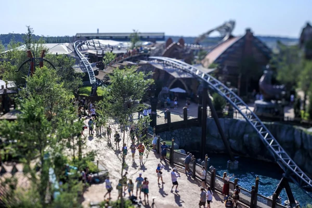 Parque de diversiones Epic Universe de Universal Orlando, Florida. // Foto: Archivo - EFE.