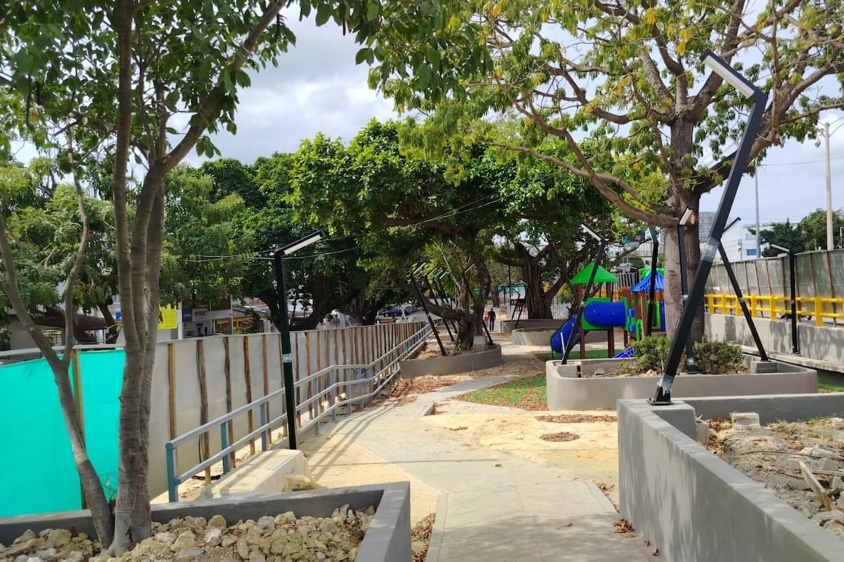 Parque de la Virgencita, en Blas de Lezo, próximo a reabrir: fecha estimada
