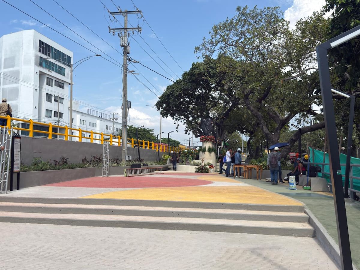 Parque de La Virgencita en Blas de Lezo. // Foto: cortesía - Alcaldía de Cartagena.