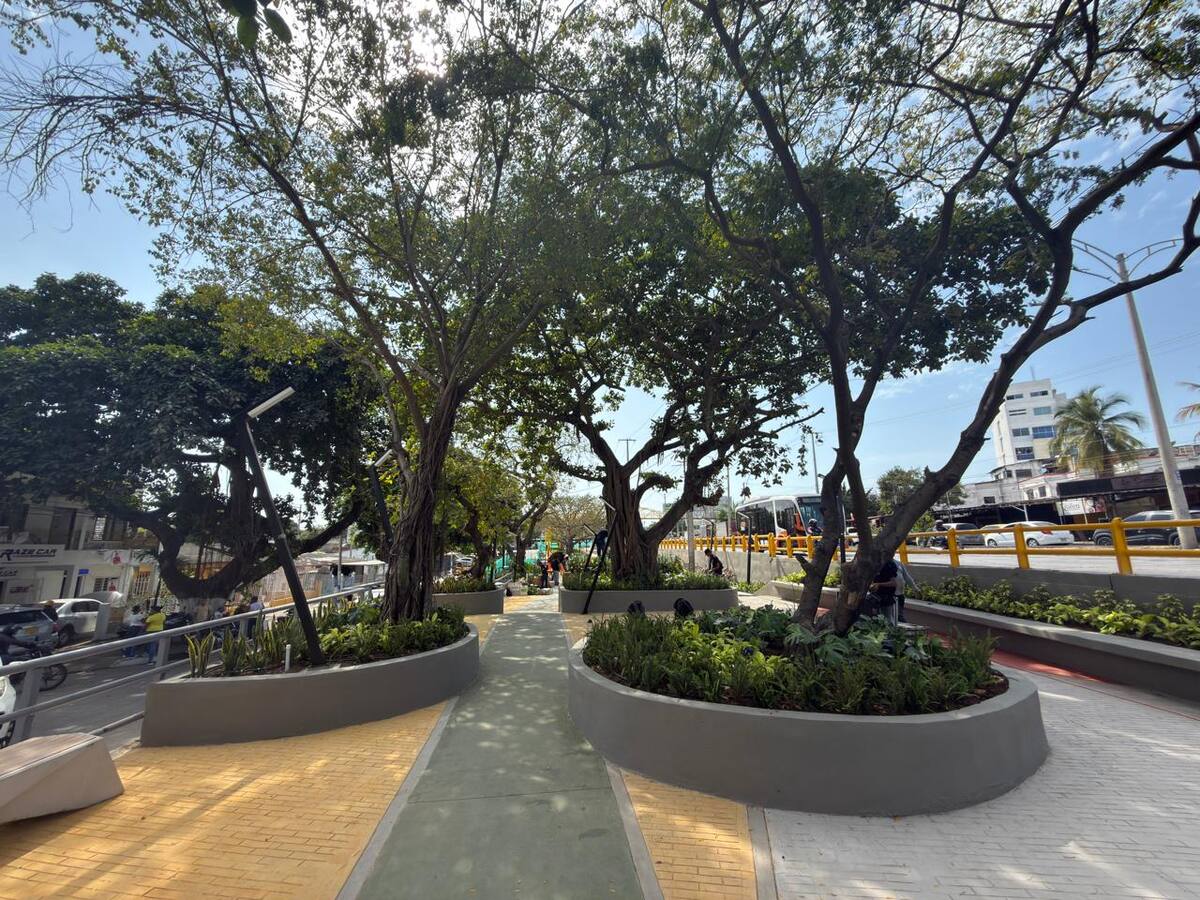 Parque de La Virgencita en Blas de Lezo. // Foto: cortesía - Alcaldía de Cartagena.