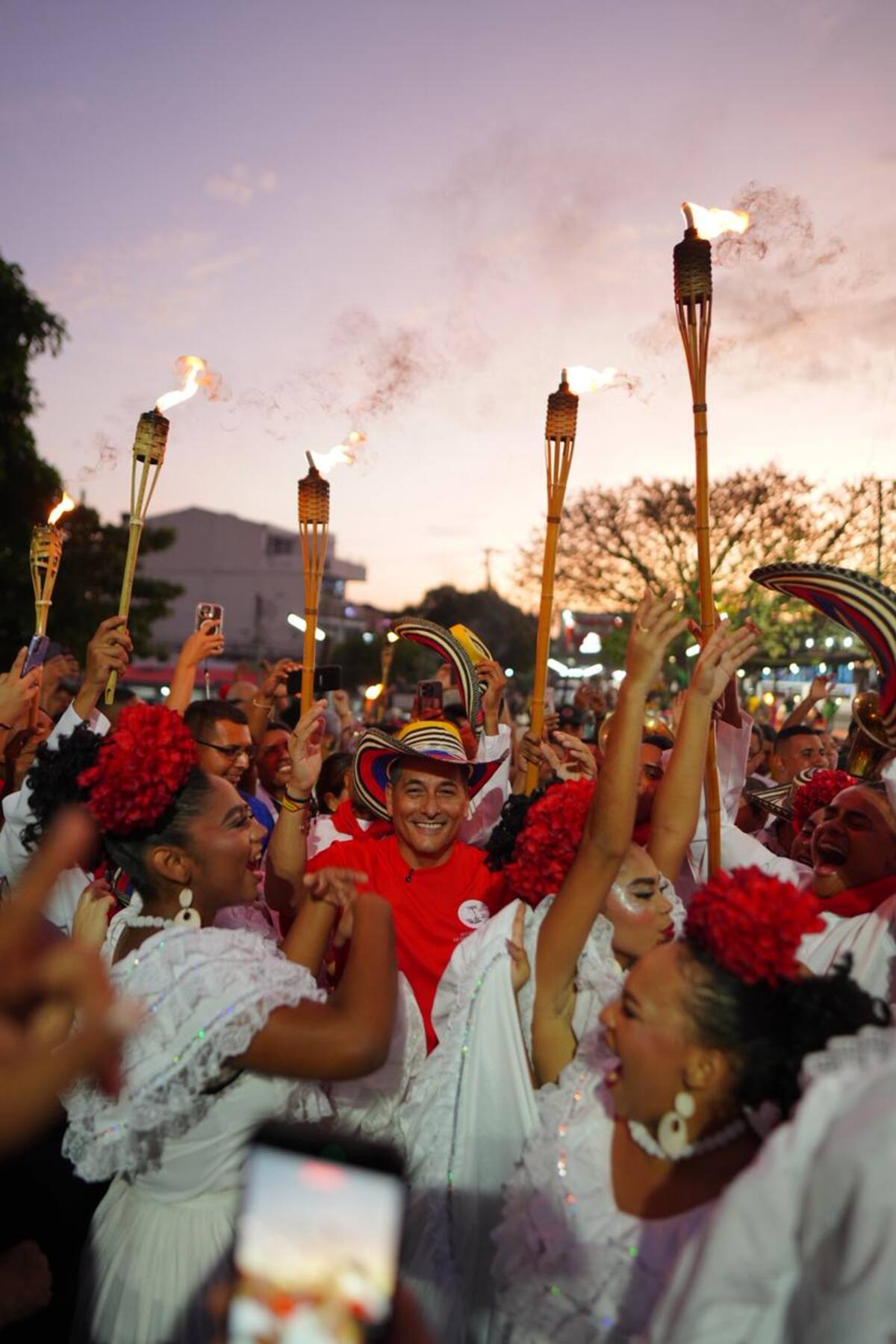 Acto inaugural tras renovación de Parque de La Virgencita en Blas de Lezo. // Foto: Cortesía - Alcaldía de Cartagena.