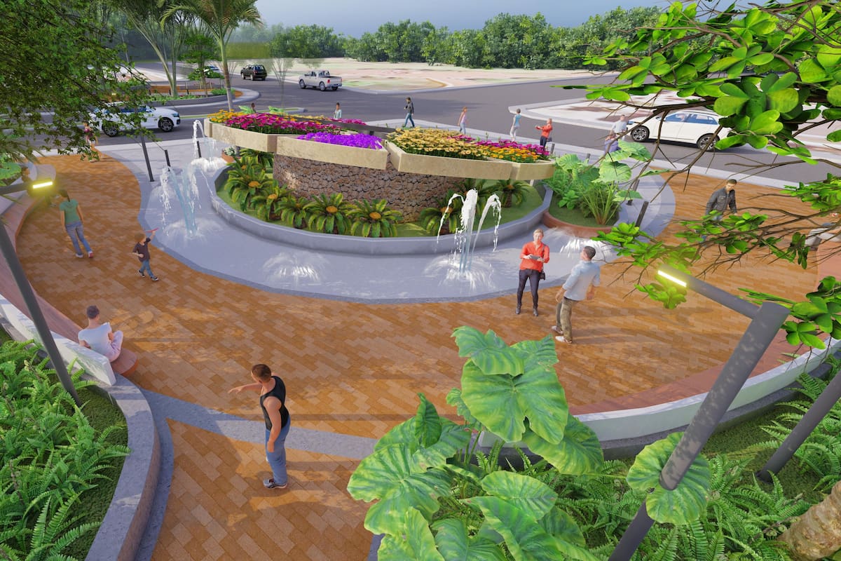 Así cambiará el parque Reloj Floral de Cartagena, en fotos