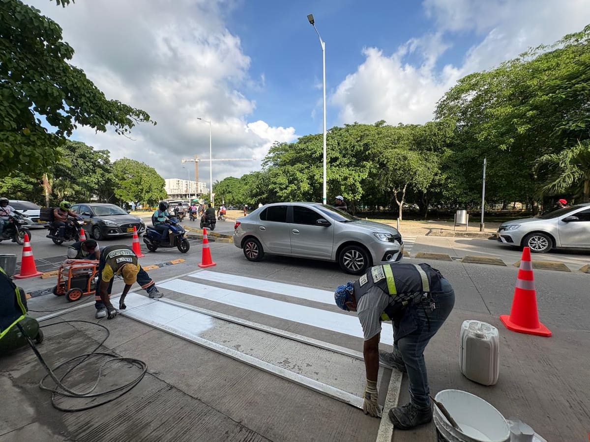 Parque Heredia: DATT intensificará controles por mal parqueo. // cortesía: Alcaldía de Cartagena