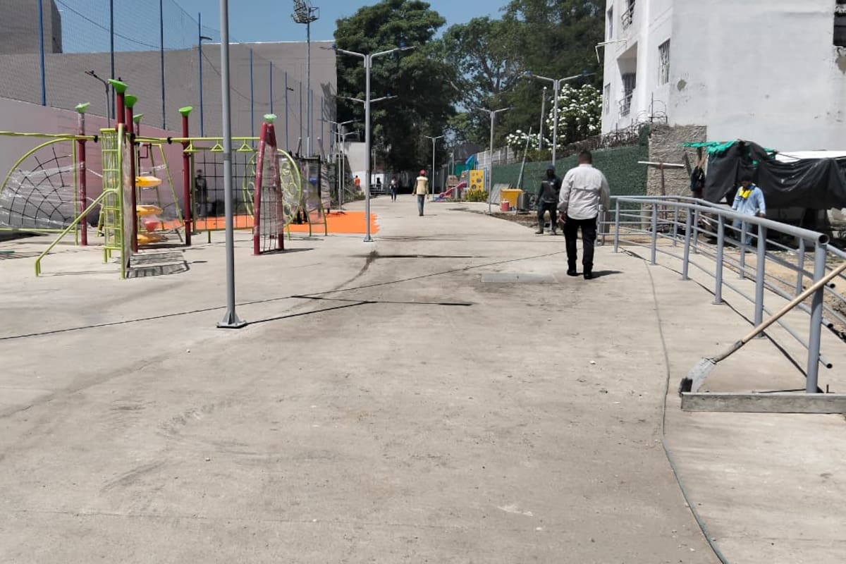 Parque Lineal de Alameda está en la recta final y complementará al Templo del Fútbol Menor