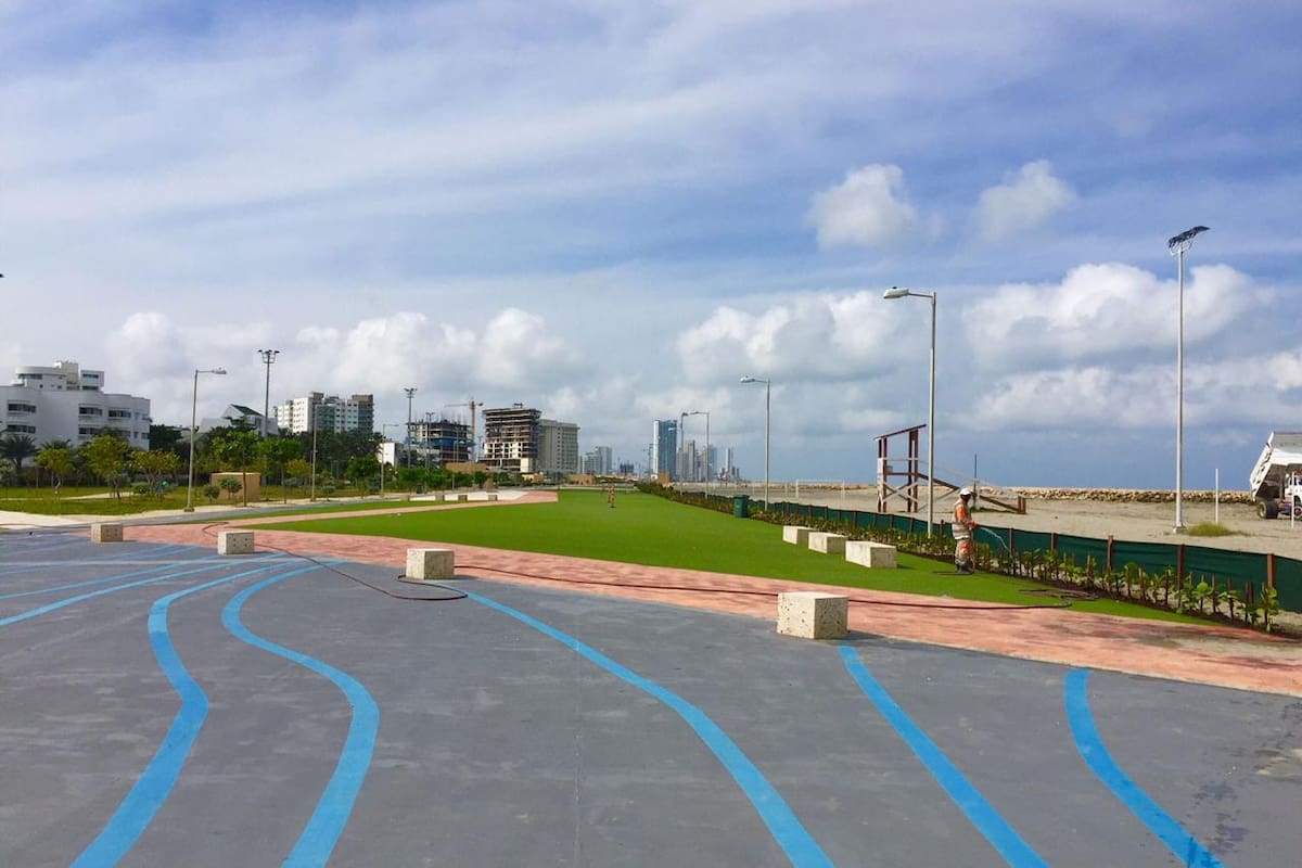 ANI formaliza entrega del Parque Lineal de Crespo al Distrito de Cartagena
