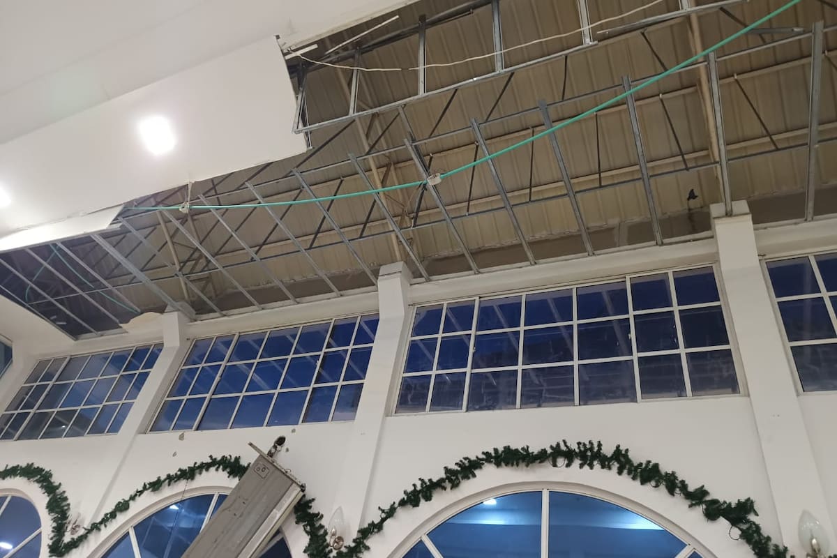 Graves daños en la parroquia Santa María Goretti: feligreses solicitan ayuda