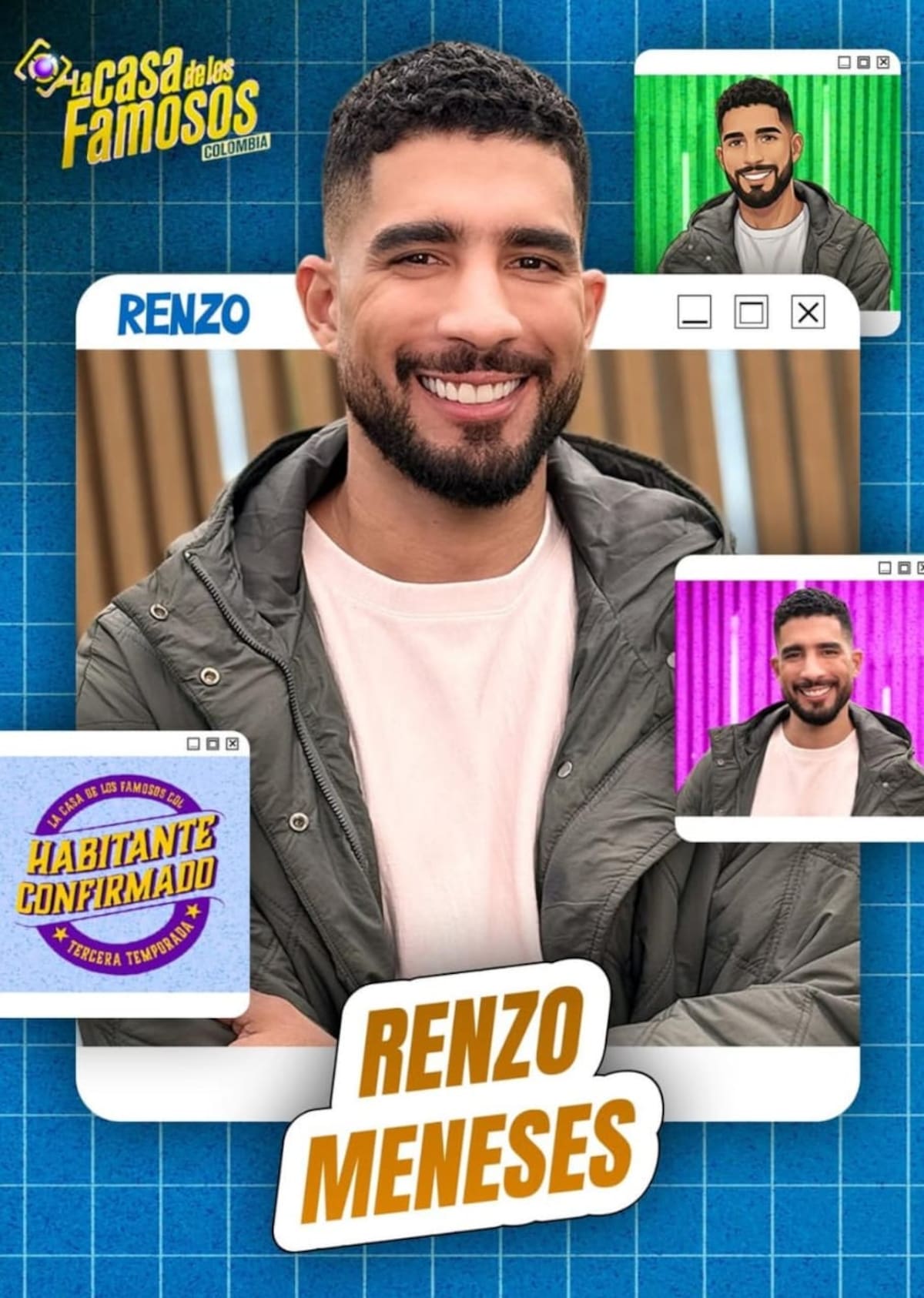 Participantes confirmados de La Casa de los famosos 3. // Redes sociales IG @Lacasadelosfamosos1