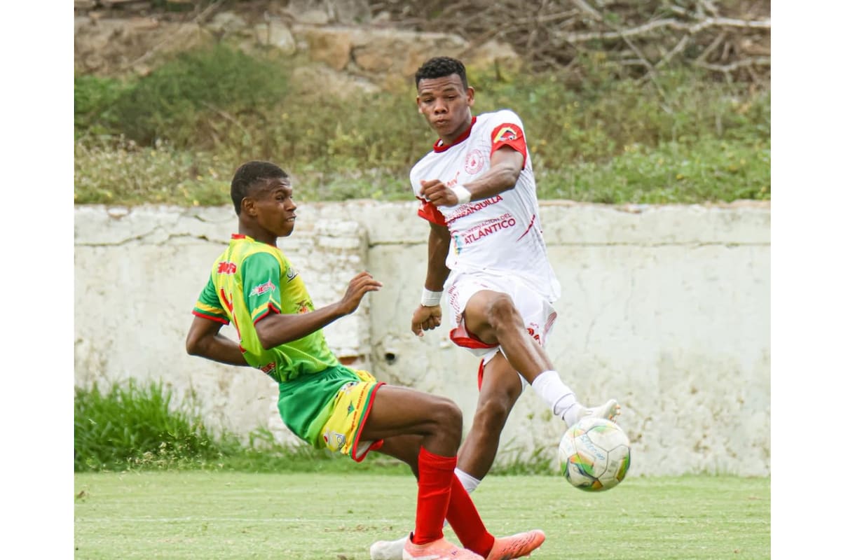 Atlántico quitó el invicto a Bolívar en el Campeonato Nacional Sub-17 de Fútbol
