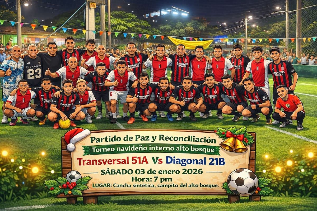 Alto Bosque jugará un partido por la paz tras incidente en final de Torneo Navideño