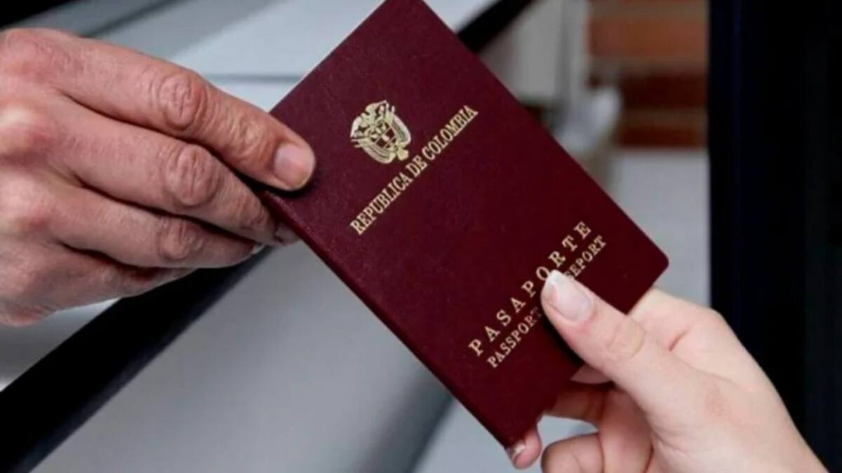Pasaporte colombiano. // Foto: archivo