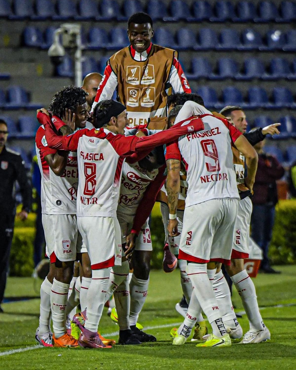 Independiente Santa Fe es uno de los equipos con chances de avanzar a la próxima ronda de la Liga Betplay. //Foto: Santa Fe.