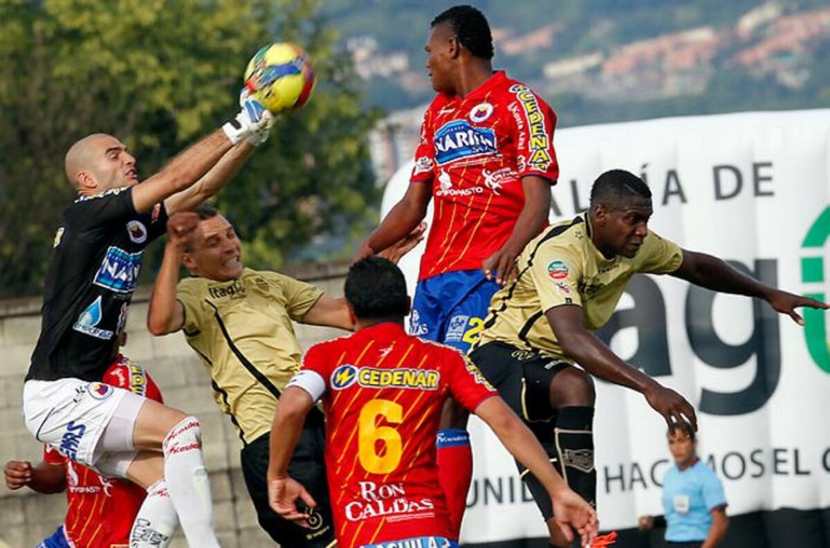 Deportivo Pasto sacó tres puntos en su visita a Itagüí en la tercera fecha de los cuadrangulares. Colprensa