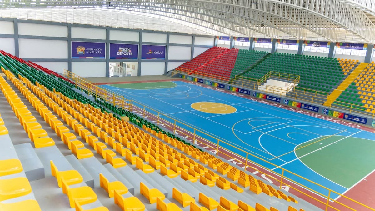 El Centro de Alto Rendimiento de Santa Rosa del Sur quedó en muy buenas condiciones. //CORTESÍA IDERBOL