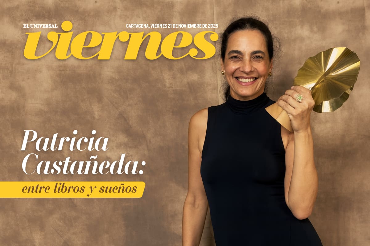 Patricia Castañeda. // Portada de Viernes diseñada por Guillermo Navarro - El Universal