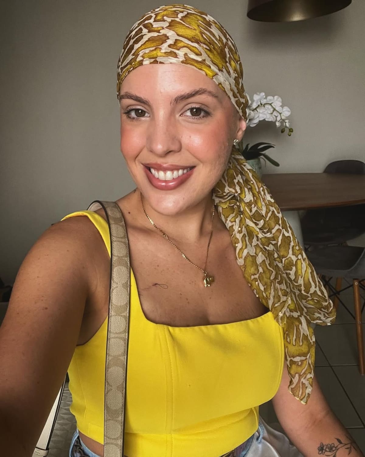 En julio de 2024, Patricia Keller anunció que tenía cáncer y desde entonces emprendió una larga y difícil lucha. //Foto tomada de IG: _patikeller