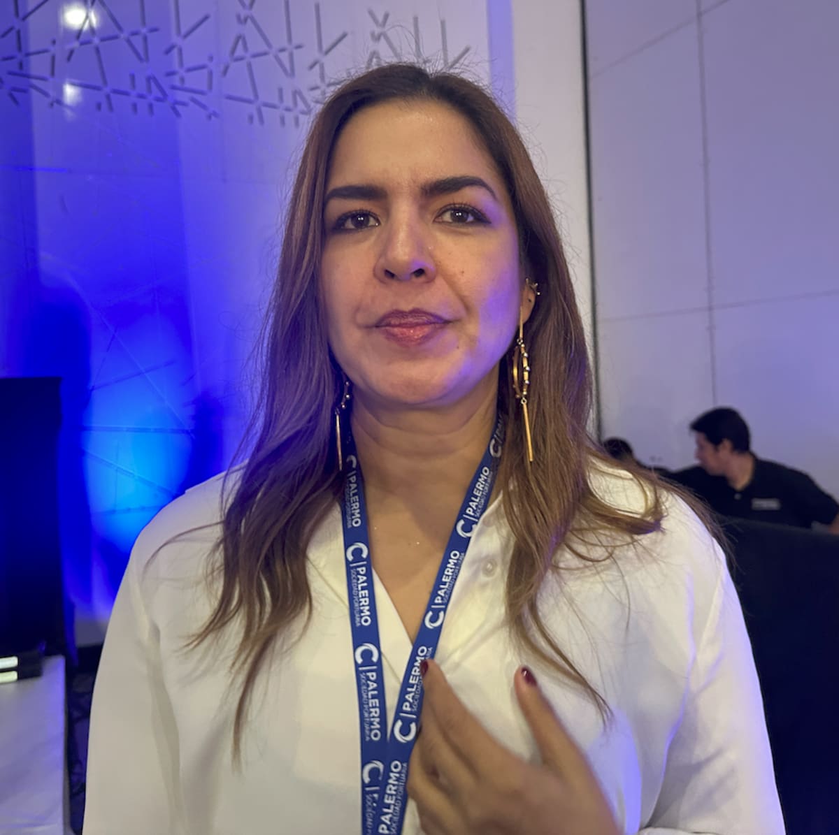 Patricia Mejía, gerente de la concesión del Aeropuerto Internacional Rafael Núñez de Cartagena.//El Universal.