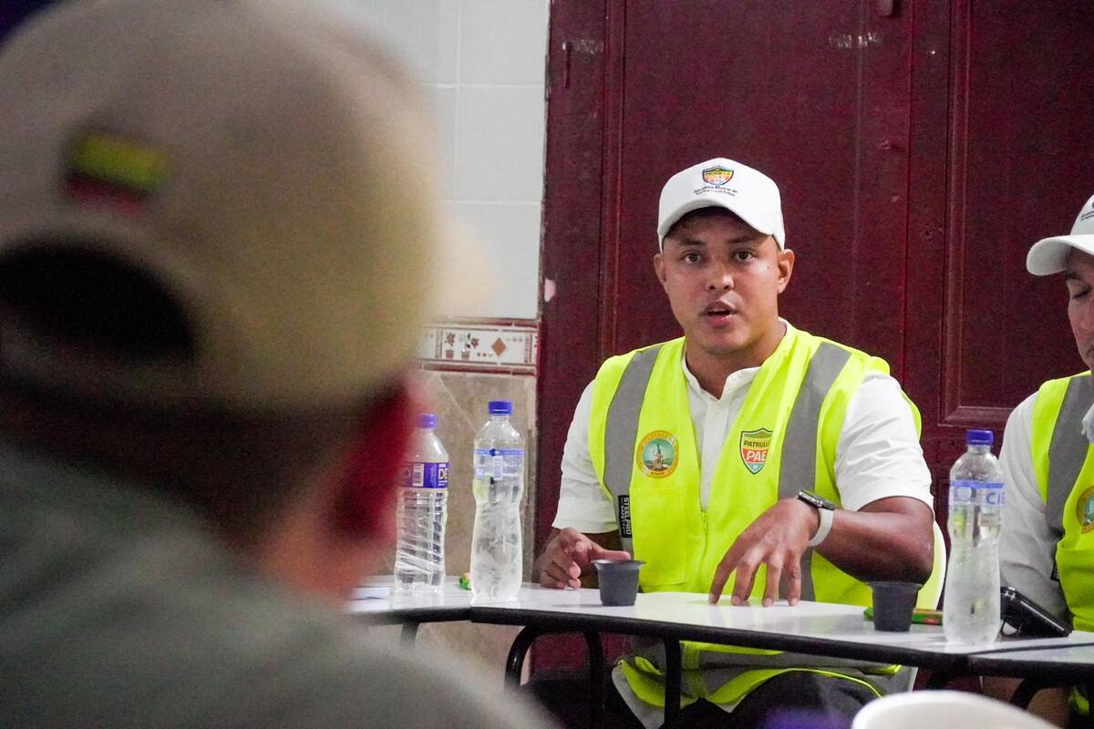 La Alcaldía de Ibagué en Cartagena, para observar la estrategia "patrulla PAE". // Cortesía.