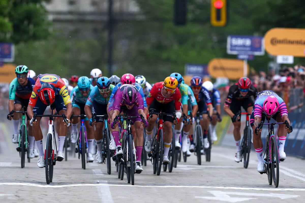 Giro de Italia: este fue el ganador de la tercera etapa este domingo