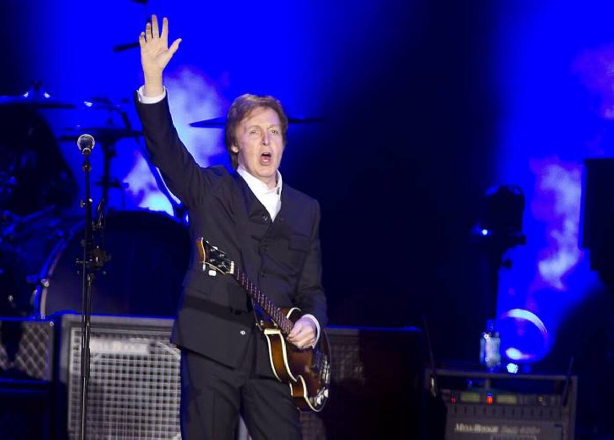 El concierto de Paul McCartney en Colombia, será el próximo 19 de abril en el estadio El Campín. AFP PAUL BERGEN
