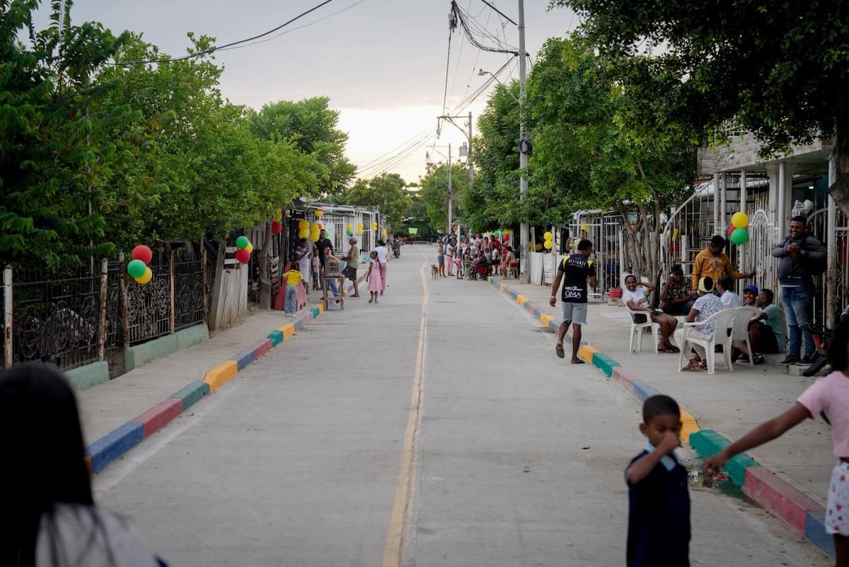 Las intervenciones hacen parte de la estrategia de mejoramiento urbano impulsada por la administración departamental. // Foto: cortesía - Gobernación de Bolívar