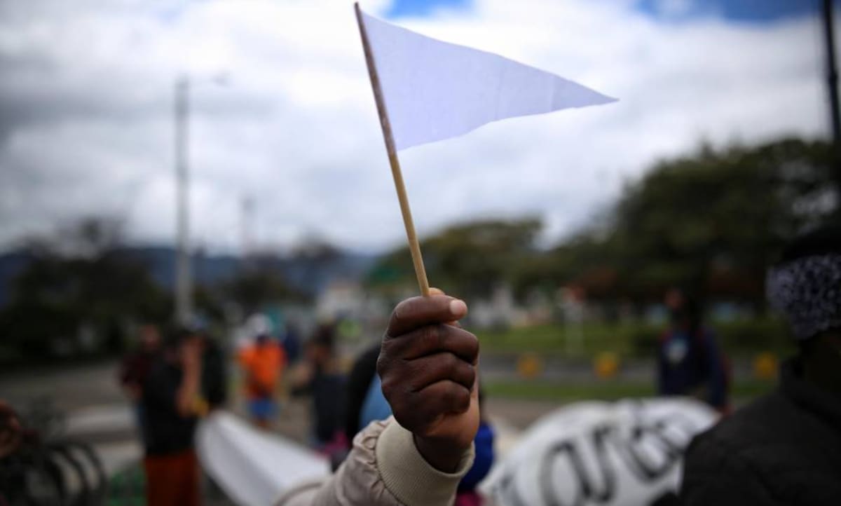 Imagen de referencia para ilustrar la paz en Colombia tras aumento de la violencia. // Foto: Colprensa.