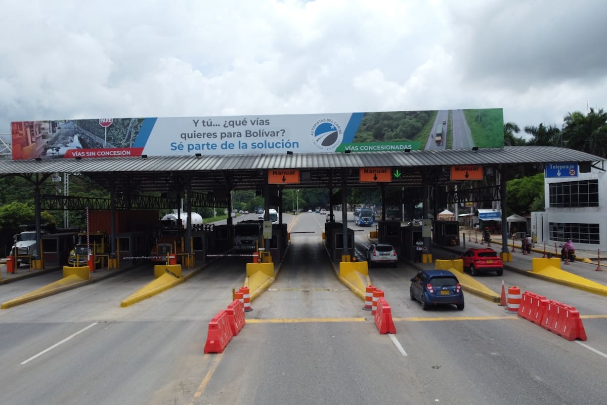 Nuevo sistema de pago se implementará en el peaje Turbaco: confirman fecha