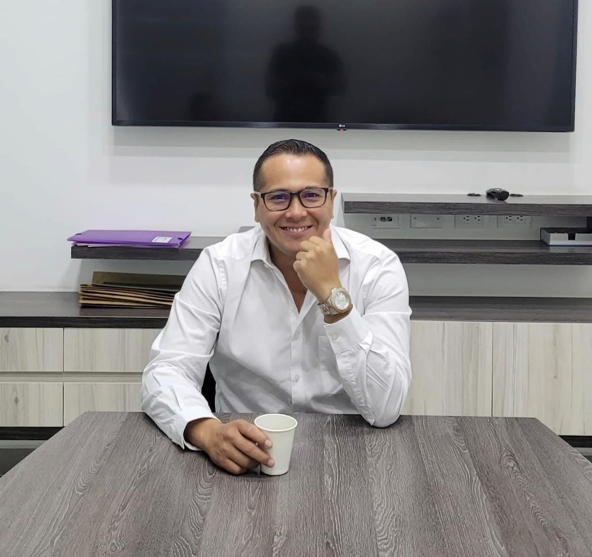 Pedro de la Torre, fórmula vicepresidencial de Mauricio Lizcano. // Foto: tomada de IG @pedrodelatorreoficial.
