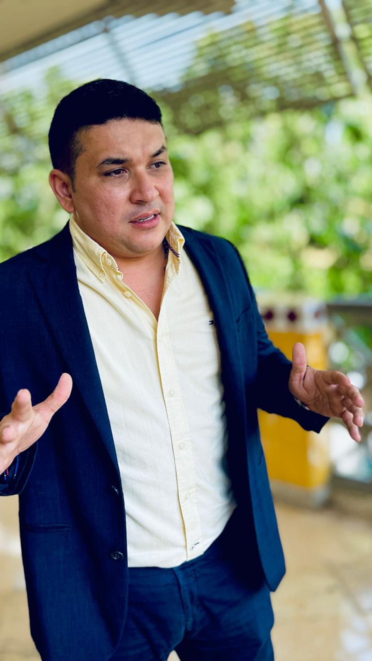 El abogado Juan Fernando Figueroa Sierra sostuvo que no existía prueba directa, técnica ni documental suficiente que vinculara a su defendido, Pedro Polo Terán, con los delitos investigados. // Foto: Cortesía.