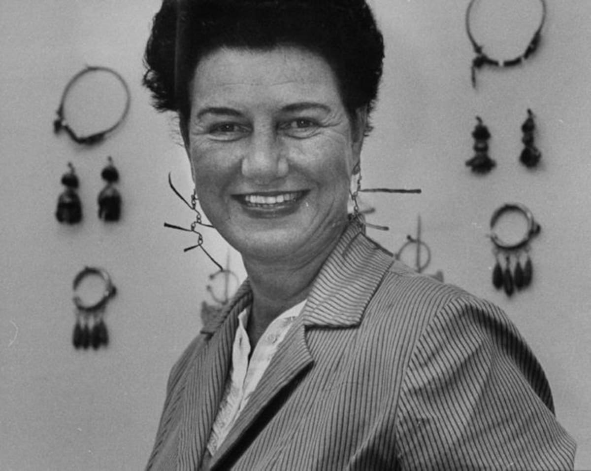 Peggy Guggenheim.
